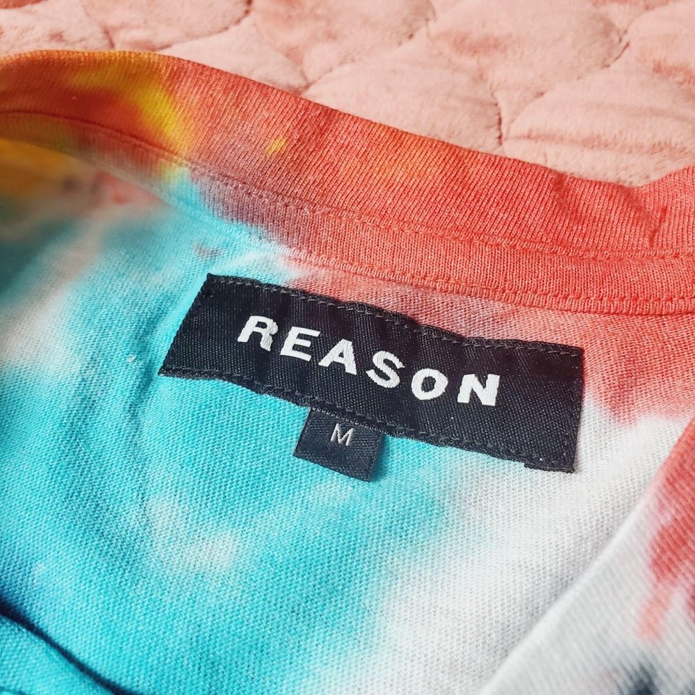 Reason Men's Two Piece Tie Dye Short Set Sz M NWT - Picture 6 of 10